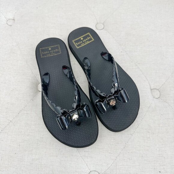 Kate Spade Flipflops 5/6 - Picture 1 of 1